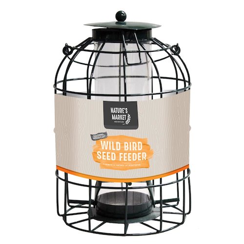 Seed Feeder with Squirrel Guard (5013478143747)